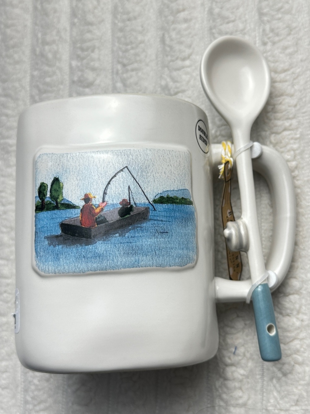 Rae Dunn Fishing Mug